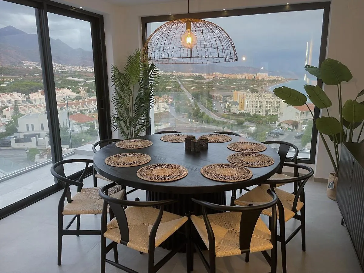 Villa Colina Del Mar - With Heated Pool & Luxurious View Near The Beach Nerja