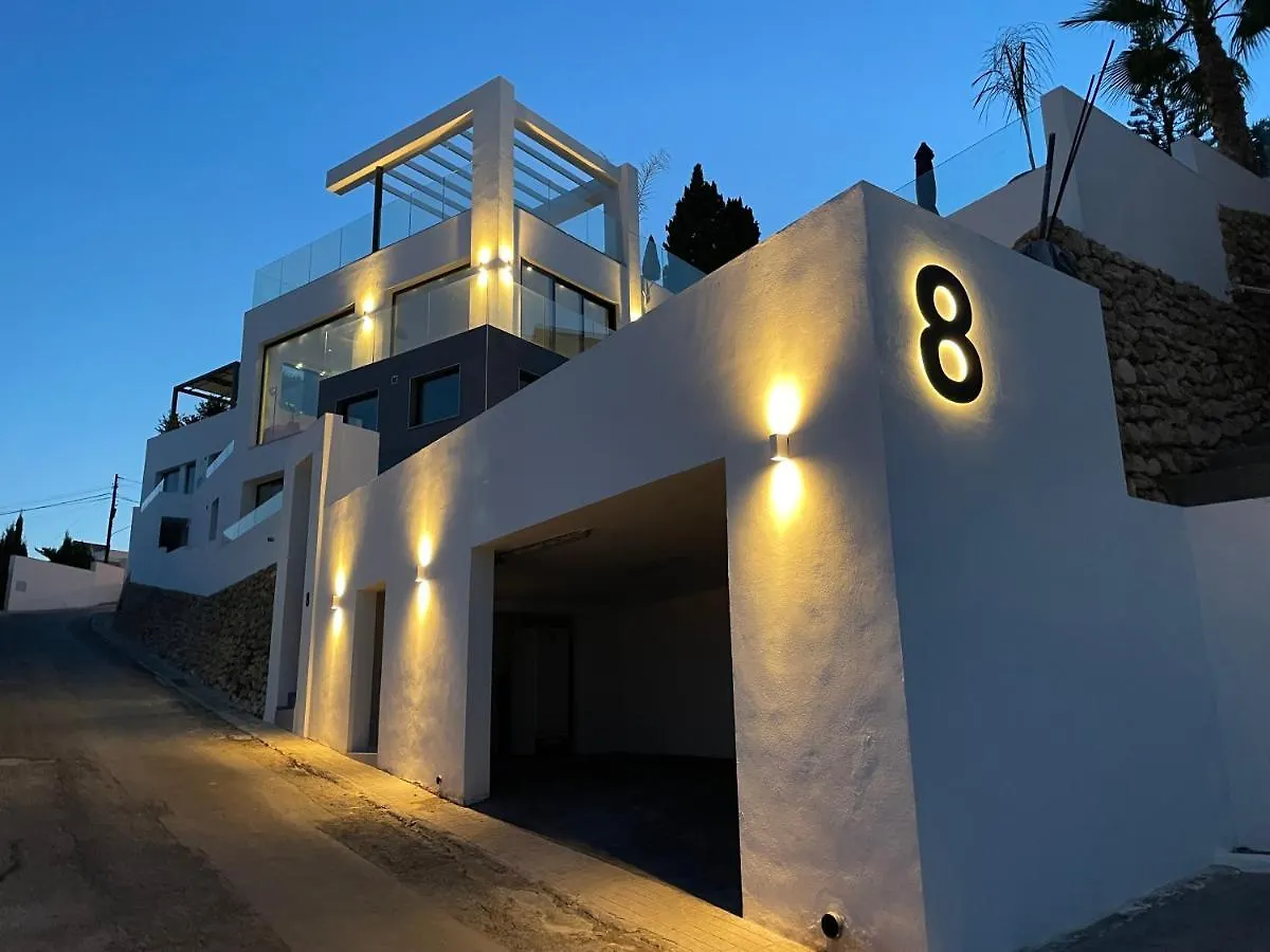 Villa Colina Del Mar - With Heated Pool & Luxurious View Near The Beach Нерха