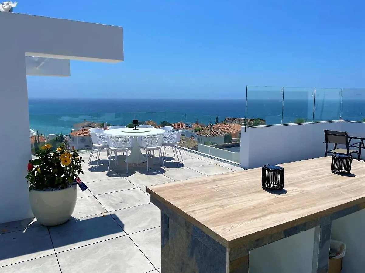 Villa Colina Del Mar - With Heated Pool & Luxurious View Near The Beach Nerja