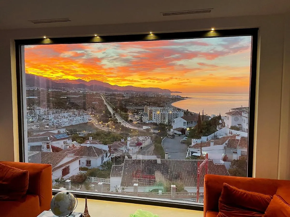 Villa Colina Del Mar - With Heated Pool & Luxurious View Near The Beach Nerja 0*,